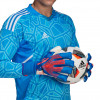 adidas Predator EDGE GL PRO Fingersave Negative Gloves HI-RES BLUE