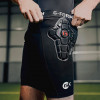 G-FORM Goalkeeper Pro Impact Shorts Black