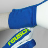 Reusch Pure Contact Silver Goalkeeper Gloves Blue/Yellow