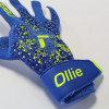 Reusch Pure Contact Silver Goalkeeper Gloves Blue/Yellow