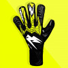  SLPP05 Kaliaaer PWRSHOK ShokLock Sekure V3 Goalkeeper Gloves Black/Ye