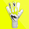 Kaliaaer PWRSHOK ShokLock Sekure V1 Junior Goalkeeper Gloves White/Neo