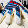 ONE APEX Pro Super Goalkeeper Gloves White/Blue/Red