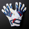 ONE APEX Pro Super Junior Goalkeeper Gloves White/Blue/Red