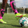G-FORM Pro-S Vento Youth Shin Guards Neon Pink