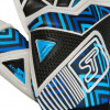 SELLS Wrap Aqua Storm Junior Goalkeeper Gloves White/Blue/Black