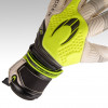  520083J HO Soccer Negative Protek Goalkeeper Gloves lime yellow/black