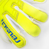 Reusch Attrakt Gold X Alpha Goalkeeper Gloves safety yellow/Deep Blue