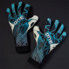 ONE GEO 3.0 Entity Aqua Junior Goalkeeper Gloves Black/Blue