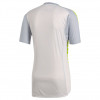 adidas adiPRO Short Sleeve GoalKeeper Jersey Light Grey/Neon