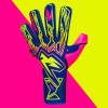 Kaliaaer PWRLITE FaderBlaze Kaos V1 Goalkeeper Gloves Pink/Yellow/Blue