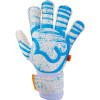 RWLK Picasso Hybrid Goalkeeper Gloves White/Blue