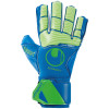 UHLSPORT AQUASOFT Goalkeeper Gloves Pacific/Fluo green