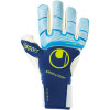 Uhlsport Absolutgrip Tight HN Goalkeeper Gloves Cyan Blue/Yellow