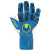 Uhlsport HYPERACT ABSOLUTGRIP REFLEX Goalkeeper Gloves night blue/fluo