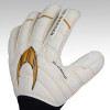 HO Soccer Classic Pro Roll Gold Junior Goalkeeper Gloves White/Black/G