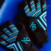  AB156 AB1 Undici 2.0.1 Nero Lite Goalkeeper Gloves Black/Cyan 