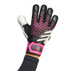 adidas Predator Match Fingersave Goalkeeper Gloves Black/Shock Pink 