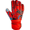 Reusch Attrakt Grip Finger Support Goalkeeper Gloves Electric Red