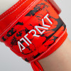 Reusch Attrakt Grip Finger Support Goalkeeper Gloves Electric Red