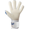 Reusch Pure Contact Silver Junior Goalkeeper Gloves White/Blue