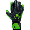 Uhlsport Classic Soft Advanced Goalkeeper Gloves black/fluogreen