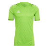  HE3157 adidas Tiro 23 Pro Short Sleeve Goalkeeper Jersey Team Solar G