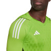  HE3156 adidas Tiro 23 Pro LS Goalkeeper Jersey Team Solar Green