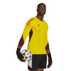  HK7662 adidas Tiro 23 Pro LS Goalkeeper Jersey Team Yellow/Maroon