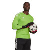  HK7686 adidas Tiro 23 Comp LS Junior Goalkeeper Jersey Solar Green