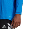  HK7692 adidas Tiro 23 Comp LS Junior Goalkeeper Jersey Blue 