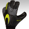 HO Soccer ONE Roll/Negative Junior Goalkeeper Gloves Black/Fluo/Silver