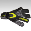 HO Soccer ONE Roll/Negative Junior Goalkeeper Gloves Black/Fluo/Silver