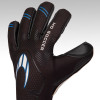 HO Soccer Supremo PRO SMU Junior Goalkeeper Gloves Black/Blue 