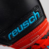Reusch Attrakt Silver Roll Finger Junior Goalkeeper Gloves bright red