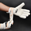 Precision Fusion X Negative Replica Junior Goalkeeper Gloves White