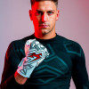 Kaliaaer AERAZOR PWRLITE Negative Goalkeeper Gloves White/Red
