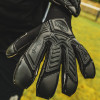 Gloveglu v:OODOO MEGAgrip Plus Junior Goalkeeper Gloves Black