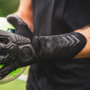 Gloveglu v:OODOO MEGAgrip Plus Junior Goalkeeper Gloves Black