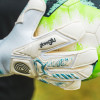 Gloveglu s:PIRIT gloveglu original Junior Goalkeeper Gloves white/cyan