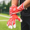 Gloveglu t:RANCE MEGAgrip Junior Goalkeeper Gloves Red/White