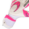 HO Soccer Guerrero Pro IV Negative Junior Goalkeeper Gloves White/Pink