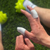 Keeper iD Elasticated Goalkeeper Finger Wraps White 