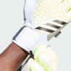adidas Predator Match Fingersave Goalkeeper Gloves White/Lucid Lemon