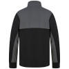  LV874 Keeper iD GK Pro 1/4 Zip Track Top Black/Grey 