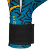HO Soccer Beast Negative Junior Goalkeeper Gloves Blue/Yellow