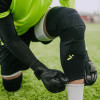 Storelli BodyShield Knee Guards Goalkeeper Knee Pads Black/Volt