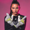 Kaliaaer TriLITE Negative Taped Junior Goalkeeper Gloves Grey / Neo Ye