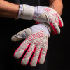 ONE APEX Amped Goalkeeper Gloves White/Pink