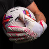 ONE APEX Amped Junior Goalkeeper Gloves White/Pink